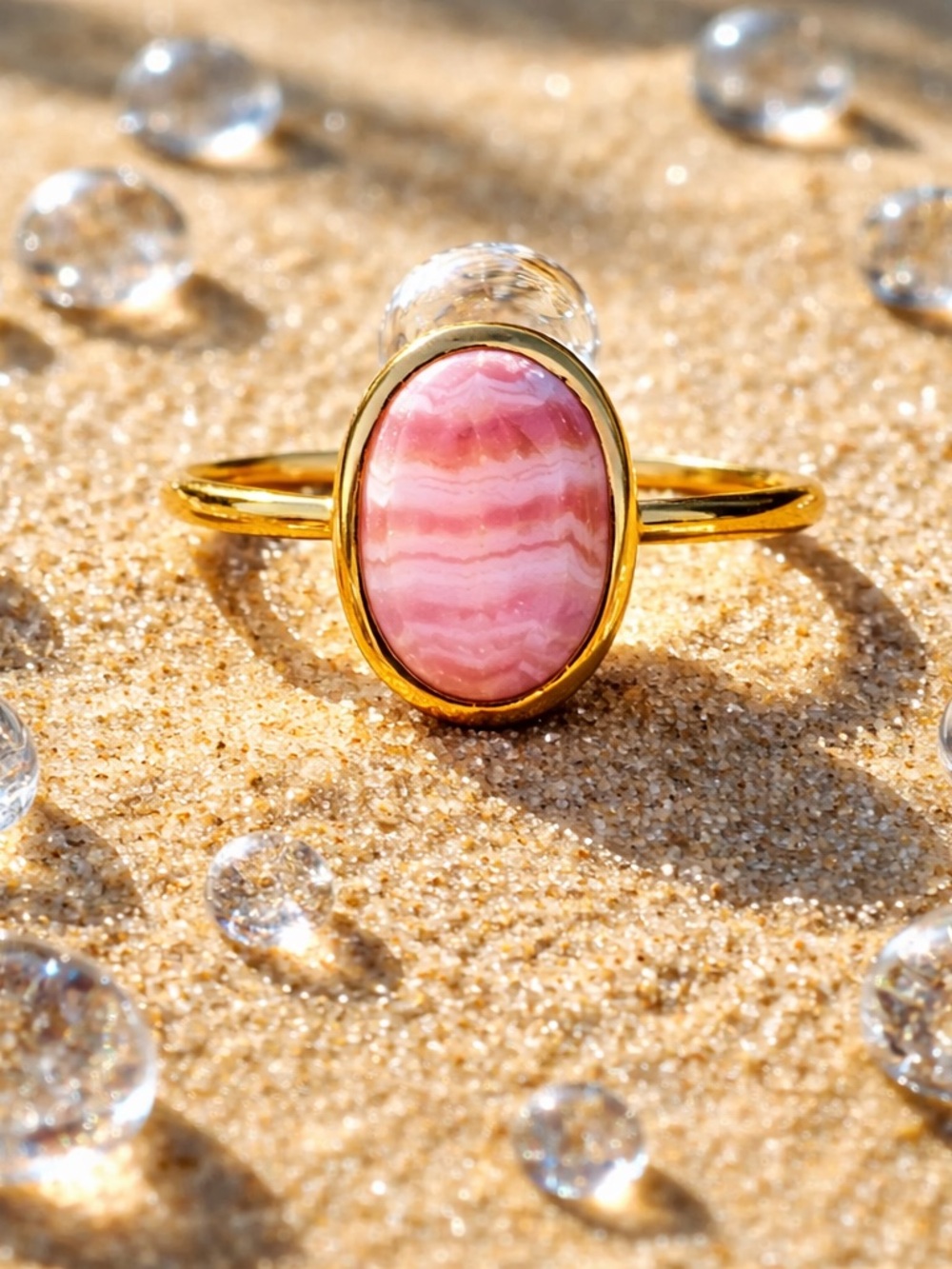 SOLD Rhodochrosite Ring